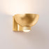 Hudson Valley Fairview Wall Sconce in Vintage Gold Leaf Finish Model: 4806-VGL