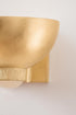 Hudson Valley Fairview Wall Sconce in Vintage Gold Leaf Finish Model: 4806-VGL