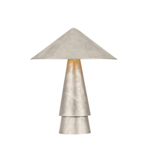 Hudson Valley FOXTON Table Lamp in Warm Silver Leaf Finish Model: L2522-WSL