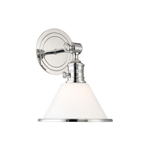 Hudson Valley Garden City 1 LIGHT WALL SCONCE in Aged Brass Finish Model: 8331-AGB