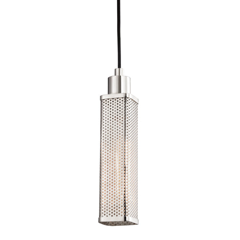 Hudson Valley Gibbs Pendant in Polished Nickel Finish Model: 7033-PN
