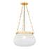 Hudson Valley Granby Pendant in Aged Brass Finish Model: 1117-AGB