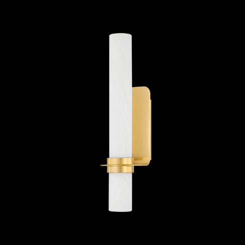 Hudson Valley Groveland Station Wall Sconce in Aged Brass Finish Model: 5518-AGB