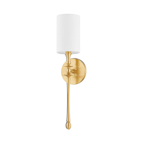 Hudson Valley Guilford Wall Sconce in Aged Brass Finish Model: 3720-AGB