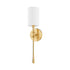 Hudson Valley Guilford Wall Sconce in Aged Brass Finish Model: 3720-AGB