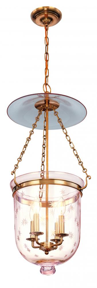 Hudson Valley Hampton Pendant in Historic Nickel Finish Model: 255-HN-C2