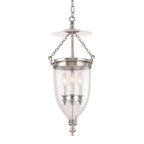 Hudson Valley Hanover Pendant in Polished Nickel Finish Model: 142-PN