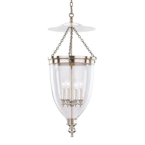 Hudson Valley Hanover Pendant in Polished Nickel Finish Model: 143-PN