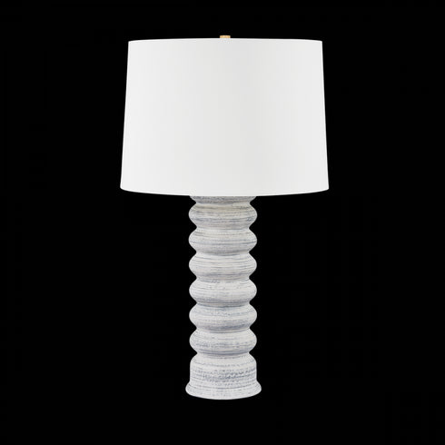 Hudson Valley Harwinton Table Lamp in Aged Brass Finish Model: L7633-AGB/CGY