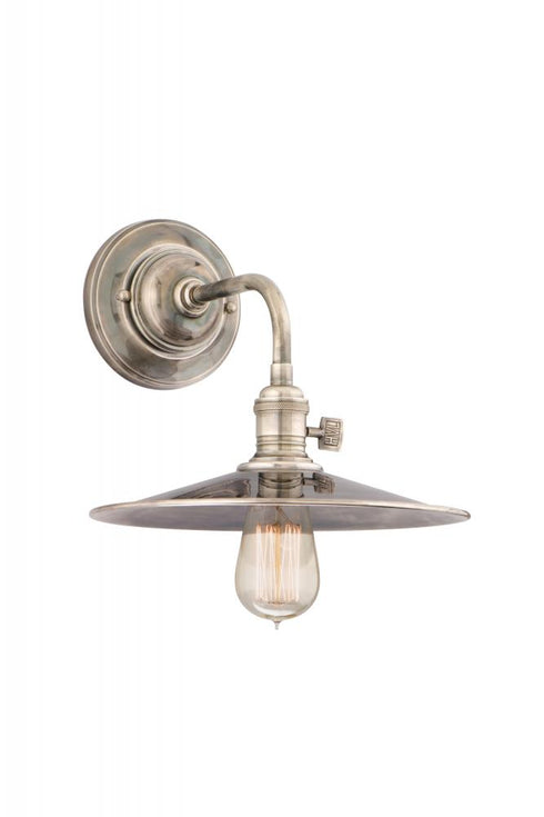 Hudson Valley Heirloom 1 LIGHT WALL SCONCE in Aged Brass Finish Model: 8000-AGB-MS2
