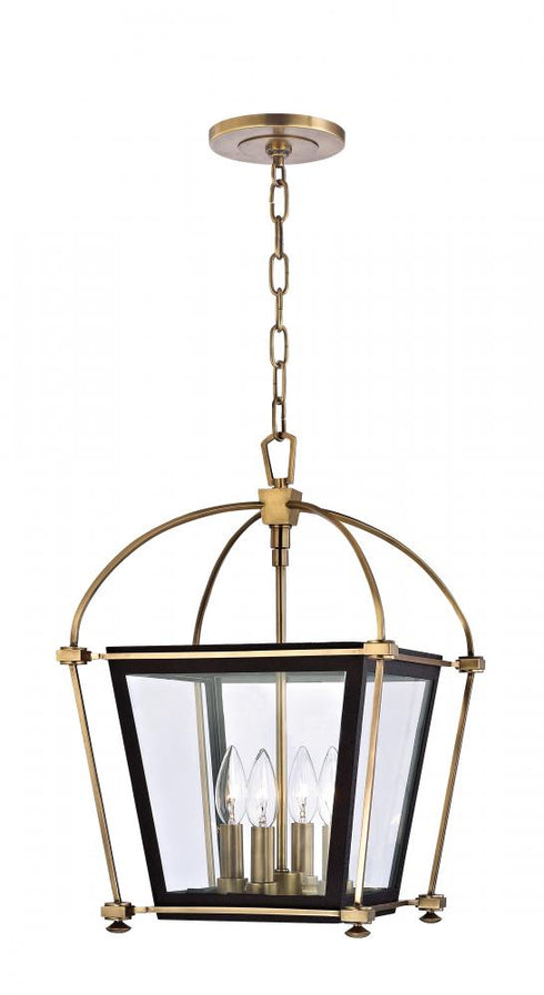 Hudson Valley Hollis Lantern in Polished Nickel Finish Model: 3612-PN