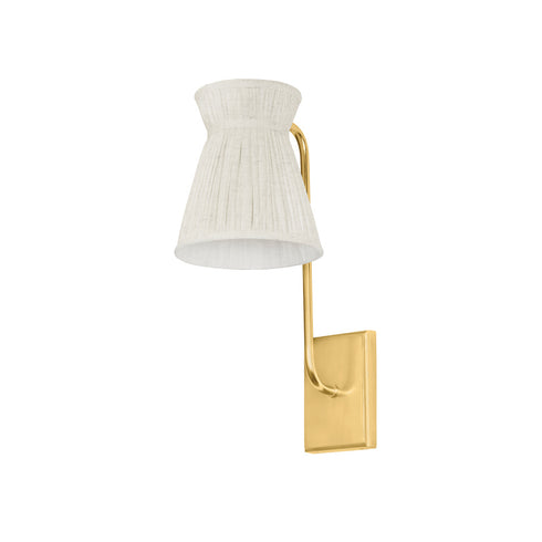 Hudson Valley HOLLYWOOD Wall Sconce in Aged Brass Finish Model: CB8418-AGB