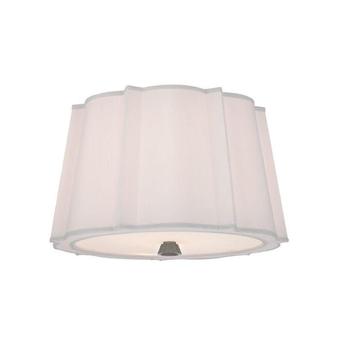 Hudson Valley Humphrey 2 LIGHT SEMI FLUSH in Aged Brass Finish Model: 4817-AGB