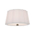 Hudson Valley Humphrey 2 LIGHT SEMI FLUSH in Aged Brass Finish Model: 4817-AGB