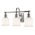 Hudson Valley Keswick 3 LIGHT BATH BRACKET in Aged Brass Finish Model: 1973-AGB