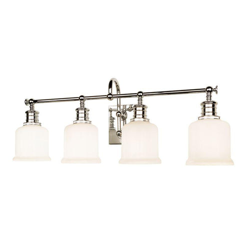 Hudson Valley Keswick 4 LIGHT BATH BRACKET in Old Bronze Finish Model: 1974-OB