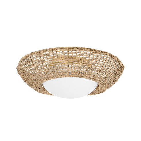 Hudson Valley Killington Flush Mount in Vintage Gold Leaf Finish Model: 6842-VGL