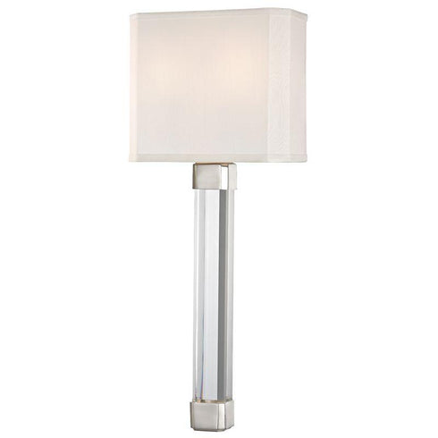 Hudson Valley Larissa Wall Sconce in Polished Nickel Finish Model: 1461-PN