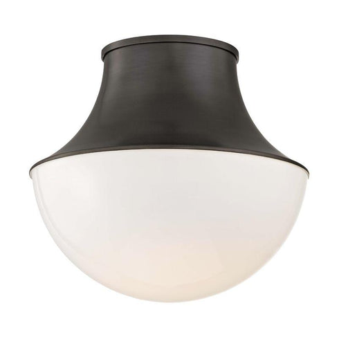 Hudson Valley Lettie LARGE FLUSH MOUNT in Old Bronze Finish Model: 9415-OB