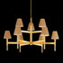 Hudson Valley Lindenwood Chandelier in Aged Brass Finish Model: 3448-AGB