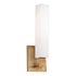 Hudson Valley Livingston 1 LIGHT BATH BRACKET in Aged Brass Finish Model: 550-AGB