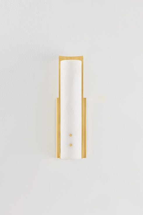 Hudson Valley Lucio Wall Sconce in Aged Brass Finish Model: 9715-AGB