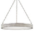 Hudson Valley Lynden 8 LIGHT PENDANT in Antique Nickel Finish Model: 532-AN