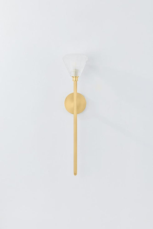 Hudson Valley Maspeth Wall Sconce in Aged Brass Finish Model: 1425-AGB