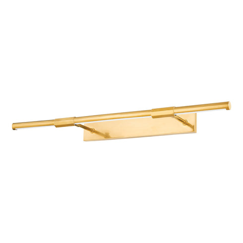 Hudson Valley Melbourne Picture Light in Aged Brass Finish Model: 8530-AGB