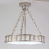 Hudson Valley Middlebury 3 LIGHT SEMI FLUSH in Historic Nickel Finish Model: 901-HN