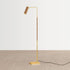 Hudson Valley Narragansett Floor Lamp in Aged Brass Finish Model: L2160-AGB