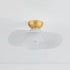 Hudson Valley Netherlee Flush Mount in Aged Brass Finish Model: 2918-AGB