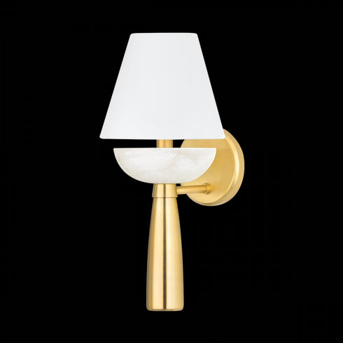 Hudson Valley New Windsor Wall Sconce in Aged Brass Finish Model: 7717-AGB