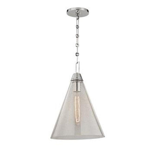 Hudson Valley Newbury Pendant in Polished Nickel Finish Model: 6011-PN