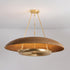 Hudson Valley Oaklyn Chandelier in Vintage Gold Leaf Finish Model: 2348-VGL