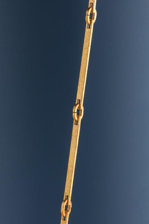 Hudson Valley Oaklyn Pendant in Vintage Gold Leaf Finish Model: 2336-VGL