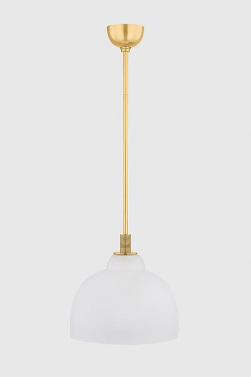 Hudson Valley Oberon Pendant in Aged Brass Finish Model: 7515-AGB