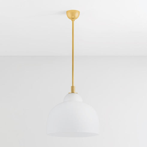 Hudson Valley Oberon Pendant in Aged Brass Finish Model: 7518-AGB