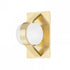 Hudson Valley Orbit Wall Sconce in Aged Brass Finish Model: 2700-AGB