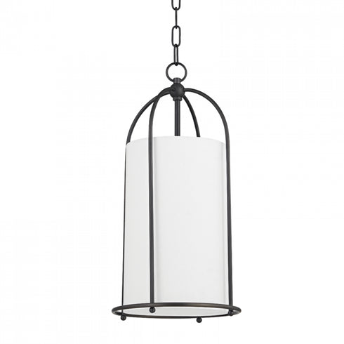Hudson Valley Orlando Lantern in Black Brass Finish Model: 4810-BBR
