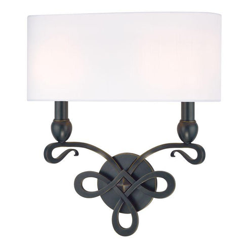 Hudson Valley Pawling Wall Sconce in Old Bronze Finish Model: 7212-OB
