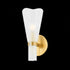 Hudson Valley Pine Island Wall Sconce in Aged Brass Finish Model: 7931-AGB