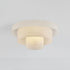 Hudson Valley Port Richmond Flush Mount in Aged Brass Finish Model: 1008-AGB