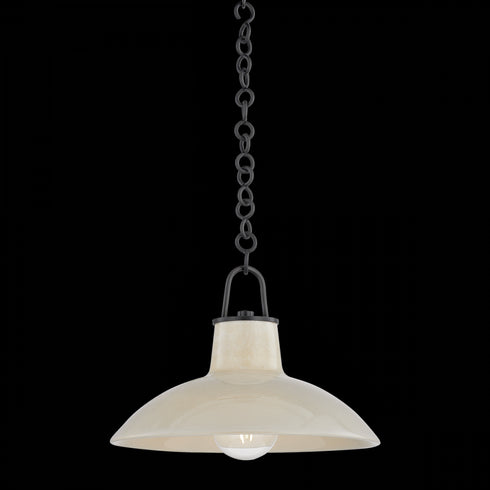 Hudson Valley Pottersville Pendant in Aged Brass Finish Model: 1914-AGB/CMC