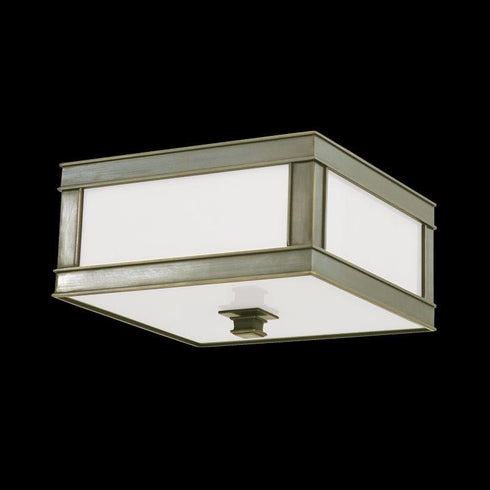 Hudson Valley Preston Flush Mount in Historic Nickel Finish Model: 4216-HN