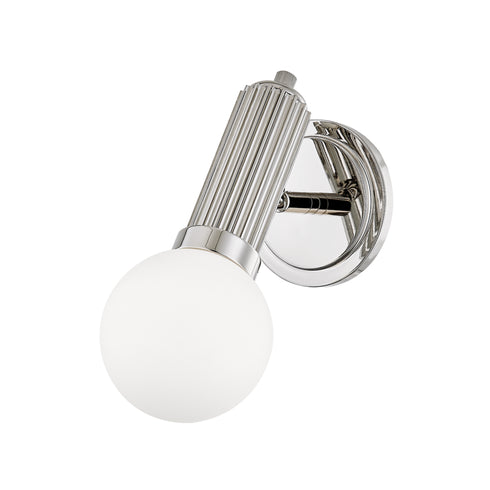 Hudson Valley Reade Wall Sconce in Polished Nickel Finish Model: 5100-PN