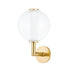 Hudson Valley Richford 1 LIGHT WALL SCONCE in Aged Brass Finish Model: 5209-AGB