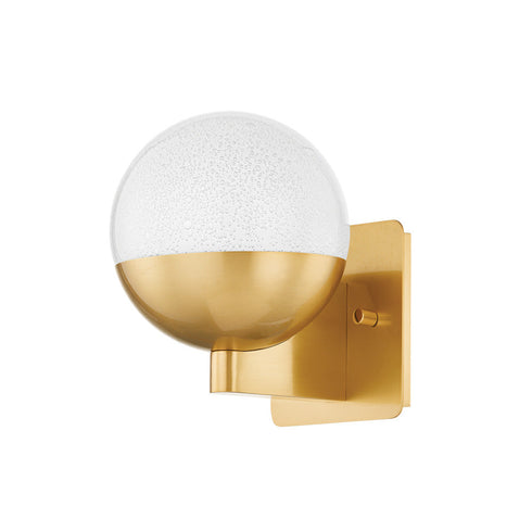 Hudson Valley Rochford Wall Sconce in Aged Brass Finish Model: 2008-AGB