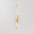 Hudson Valley Rosco Wall Sconce in Aged Brass Finish Model: 5936-AGB
