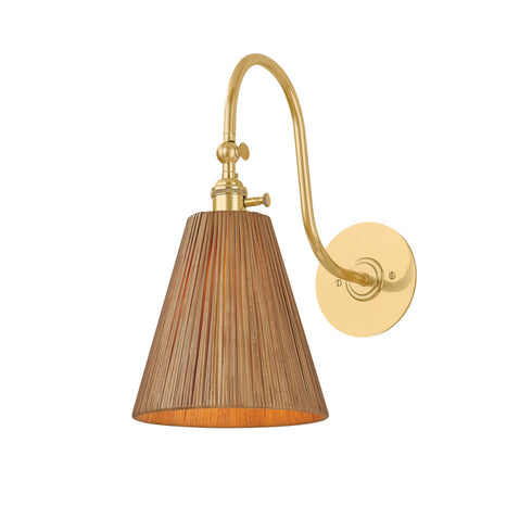 Hudson Valley RUTHIN Wall Sconce in Aged Brass Finish Model: 2115-AGB